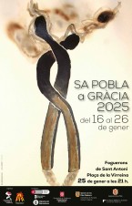 2025 Foguerons de Sa Pobla a Grà cia_Cartell